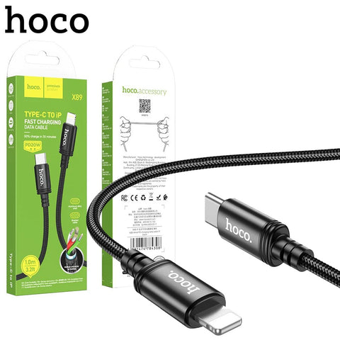 Hoco PD Lighting Braided 20W Charging Cable
